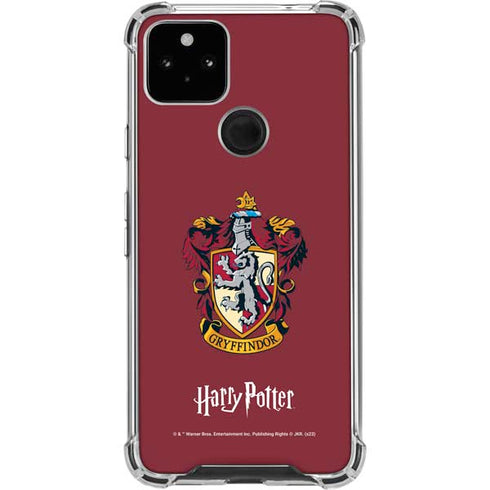 Wizarding World Harry Potter Gryffindor House Crest Google Pixel 5a 5G Clear Case